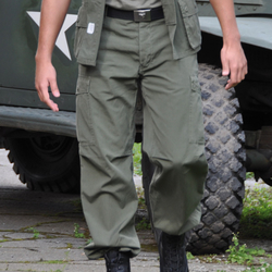 Kalhoty M64 VIETNAM ZELENÉ velikost S