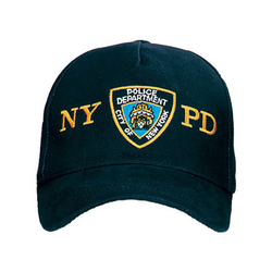 Čepice LICENSED NYPD SHIELD baseball MODRÁ