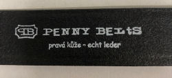 Kožený opasek originál AČR vycházkový šířka cca 3cm Penny Belts 91-100 cm