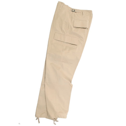 Kalhoty US BDU polní rip-stop KHAKI velikost S