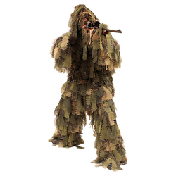 Převlek maskovací GHILLIE SUIT OAK LEAF 3D WOODLAND velikost 3