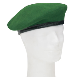 Baret BW ZELENÝ velikost 62