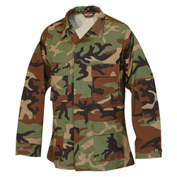 Blůza US typ BDU N/C rip-stop WOODLAND velikost 4XL-R