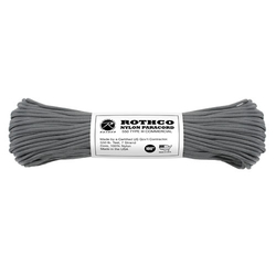 Šňůra PARACORD nylon 550LB 30m 4mm ŠEDÁ