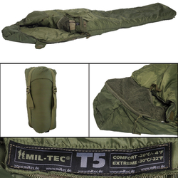 Spacák TACTICAL T5 ZELENÝ