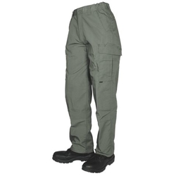 Kalhoty 24-7 TACTICAL CARGO rip-stop ZELENÉ velikost 36-34