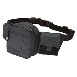 Ledvinka FANNY PACK s opaskem ČERNÁ