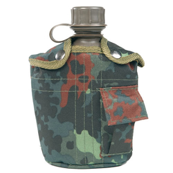 Láhev polní US IMPORT 1l s obalem FLECKTARN