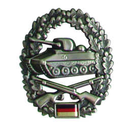 Odznak BW na baret Panzergrenadiertruppe