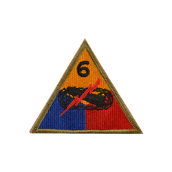 Nášivka US "6TH ARMY DIV."