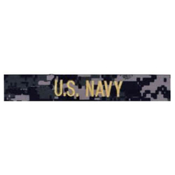 Nášivka "U.S.NAVY" zlatá niť DIGITAL NAVY