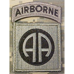 Nášivka 82nd AIRBORNE DIVISION VELCRO - FOLIAGE