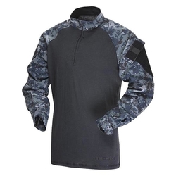 Košile taktická COMBAT TRU 1/4 ZIP MIDNIGHT DIGITAL velikost M