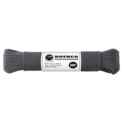 Šňůra PARACORD polyester 550LB 30m 4mm ŠEDÁ