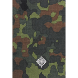 Nárameník BW LEUTNANT FLECKTARN / stříbrné vyšití