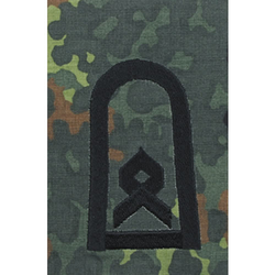 Nárameník BW HAUPTFELDWEBEL FLECKTARN / černé vyšití