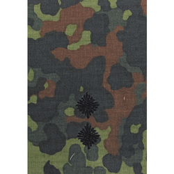 Nárameník BW OBERLEUTNANT FLECKTARN / černé vyšití