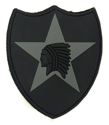 Nášivka 2nd INFANTRY DIVISION plast 3D