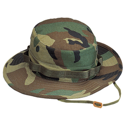 Klobouk BOONIE rip-stop WOODLAND velikost M