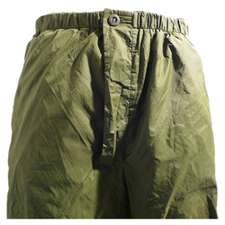 Kalhoty zateplené daune BRITSKÉ oboustranné použité velikost XL