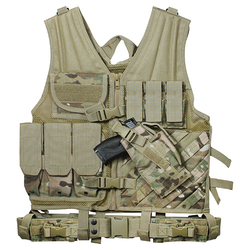 Vesta taktická CROSS DRAW MOLLE MULTICAM®