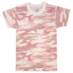 Triko dětské PINK CAMO BABY velikost L