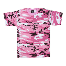 Triko dětské PINK CAMO velikost S