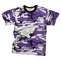 Triko dětské VIOLET CAMO velikost M