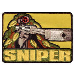 Nášivka SNIPER 6 x 9 cm