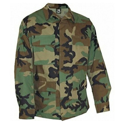 Blůza US typ BDU WOODLAND velikost 5XL