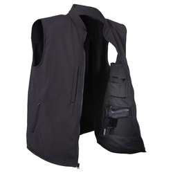 Vesta CONCEALED CARRY softshell ČERNÁ velikost XXL