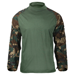 Košile COMBAT taktická WOODLAND velikost XL