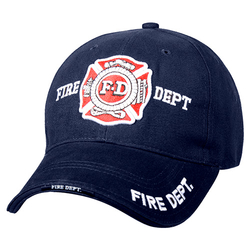 Čepice DELUXE FIRE DEPARTMENT baseball MODRÁ