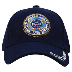 Čepice DELUXE U.S. COAST GUARD baseball MODRÁ