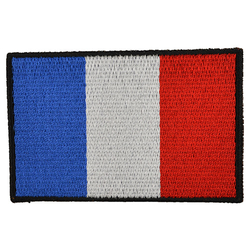 Nášivka vlajka FRANCIE - BAREVNÁ