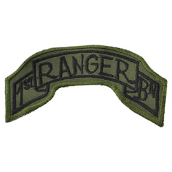 Nášivka oblouček 1st RANGER BATTALION - OLIV