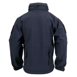 Bunda CONCEALED CARRY softshell MODRÁ velikost 3XL