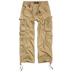 Kalhoty PURE vintage KHAKI velikost S