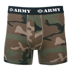 Trenýrky Boxer ARMY maskáčové