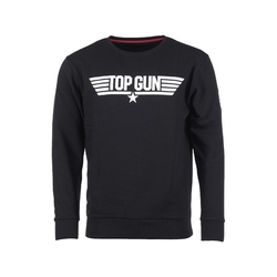 Mikina TOP GUN ČERNÁ velikost 3XL