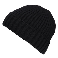 Čepice pletená EXTREME BEANIE se zateplením ČERNÁ