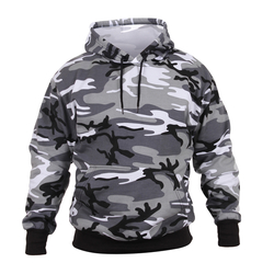 Mikina s kapucí CITY METRO CAMO velikost 3XL