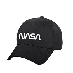 Čepice baseball NASA ČERNÁ