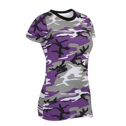 Triko dámské prodloužené ULTRA VIOLET CAMO velikost XXL