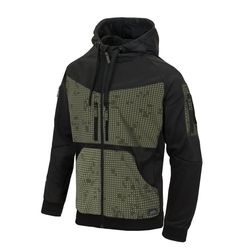 Mikina ROGUE ČERNÁ/DESERT NIGHT CAMO velikost XS