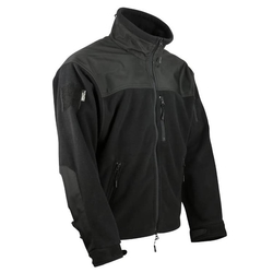 Mikina DEFENDER TACTICAL fleece ČERNÁ velikost S