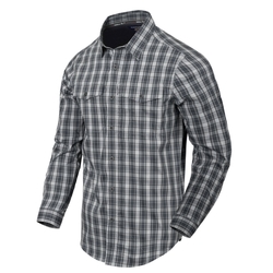 Košile COVERT dlouhý rukáv FOGGY GREY PLAID velikost 3XL