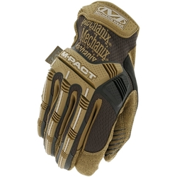 Rukavice MECHANIX M-PACT HNĚDÉ velikost S