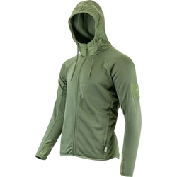 Mikina STORM fleece ZELENÁ velikost XXL